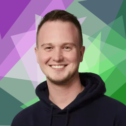 Avatar mit Abstract-4-Hintergrund (256x256px)