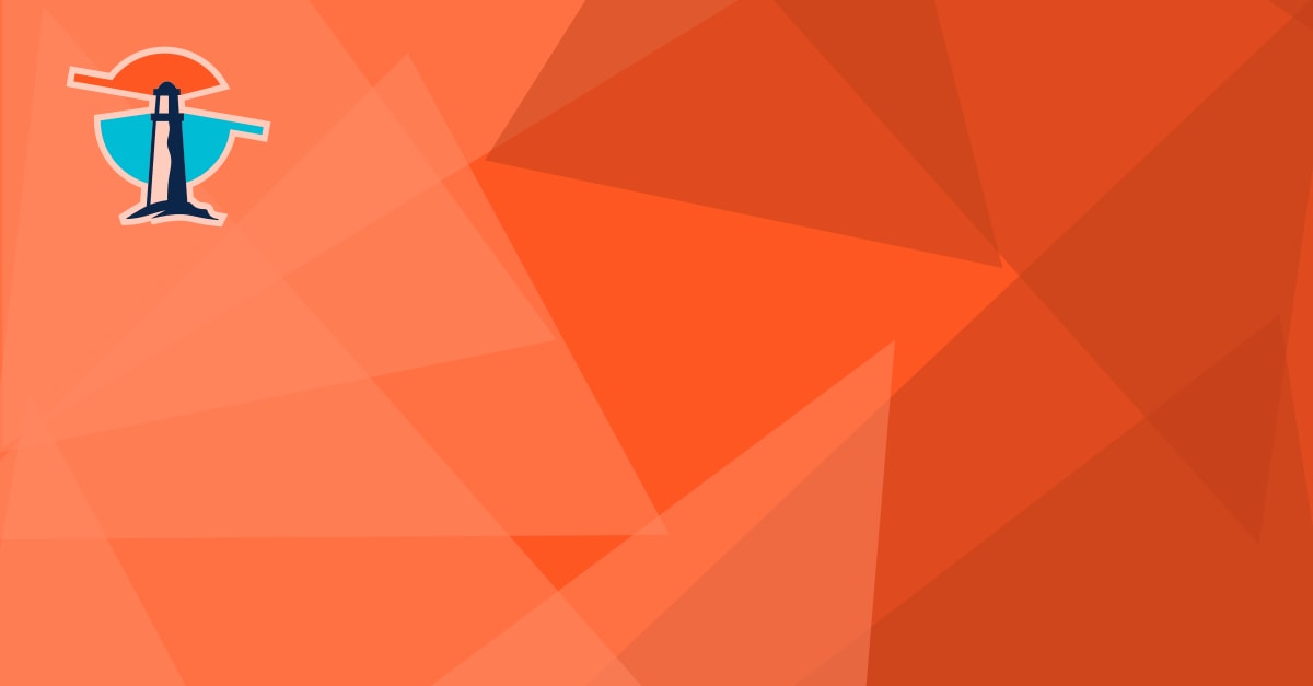 LinkedIn Post-Bild mit Orange-Hintergrund